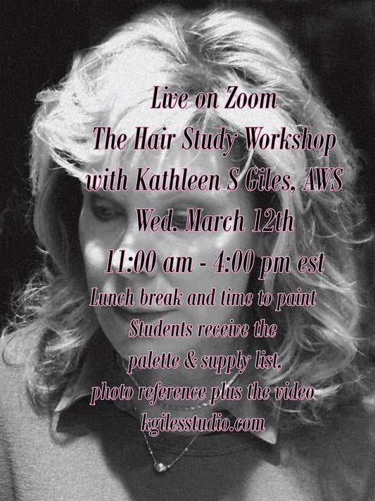 Live "Hair Study" Workshop on Zoom