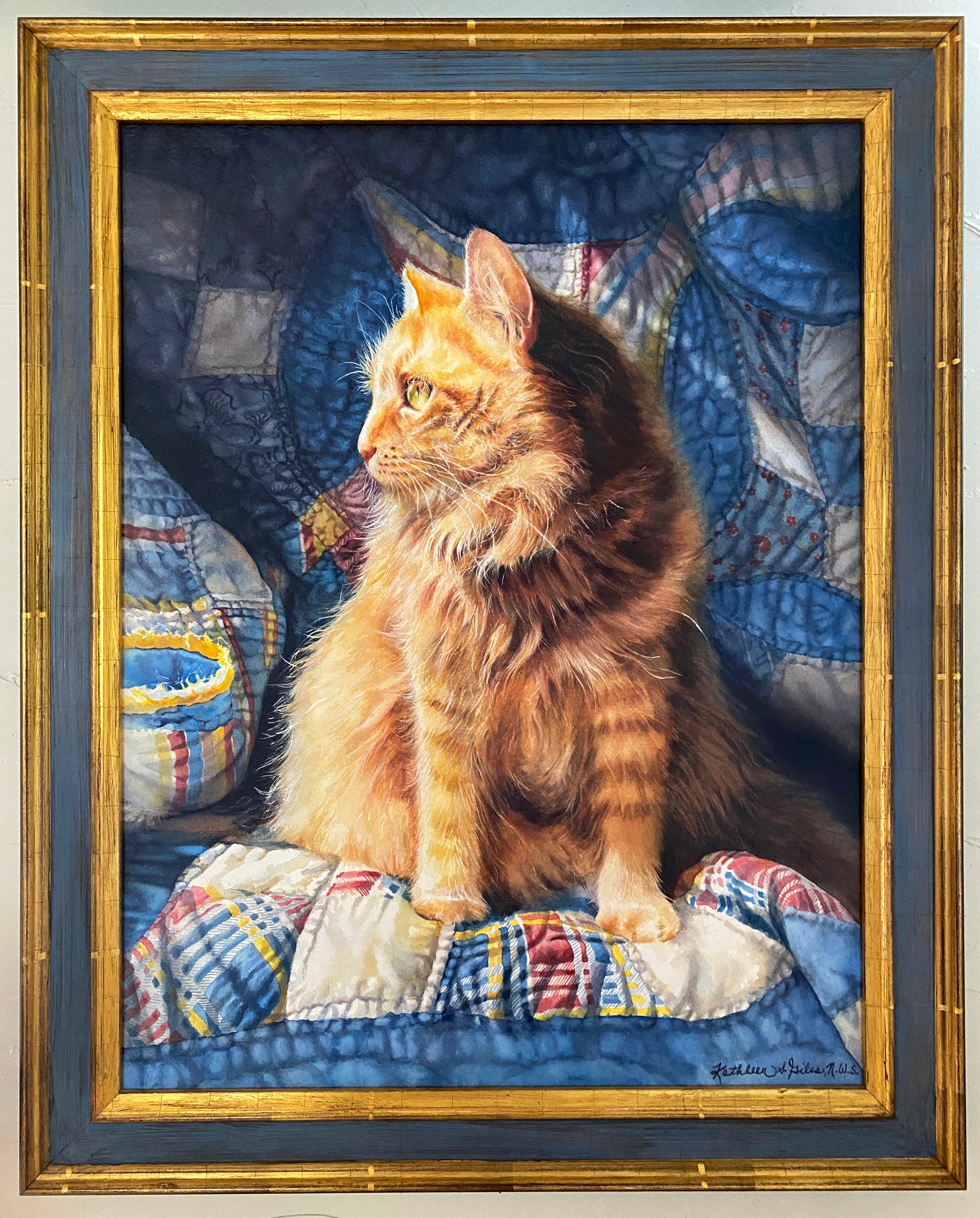 Framed cat online pictures